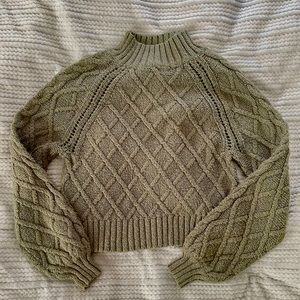 American Eagle Cropped Sweater